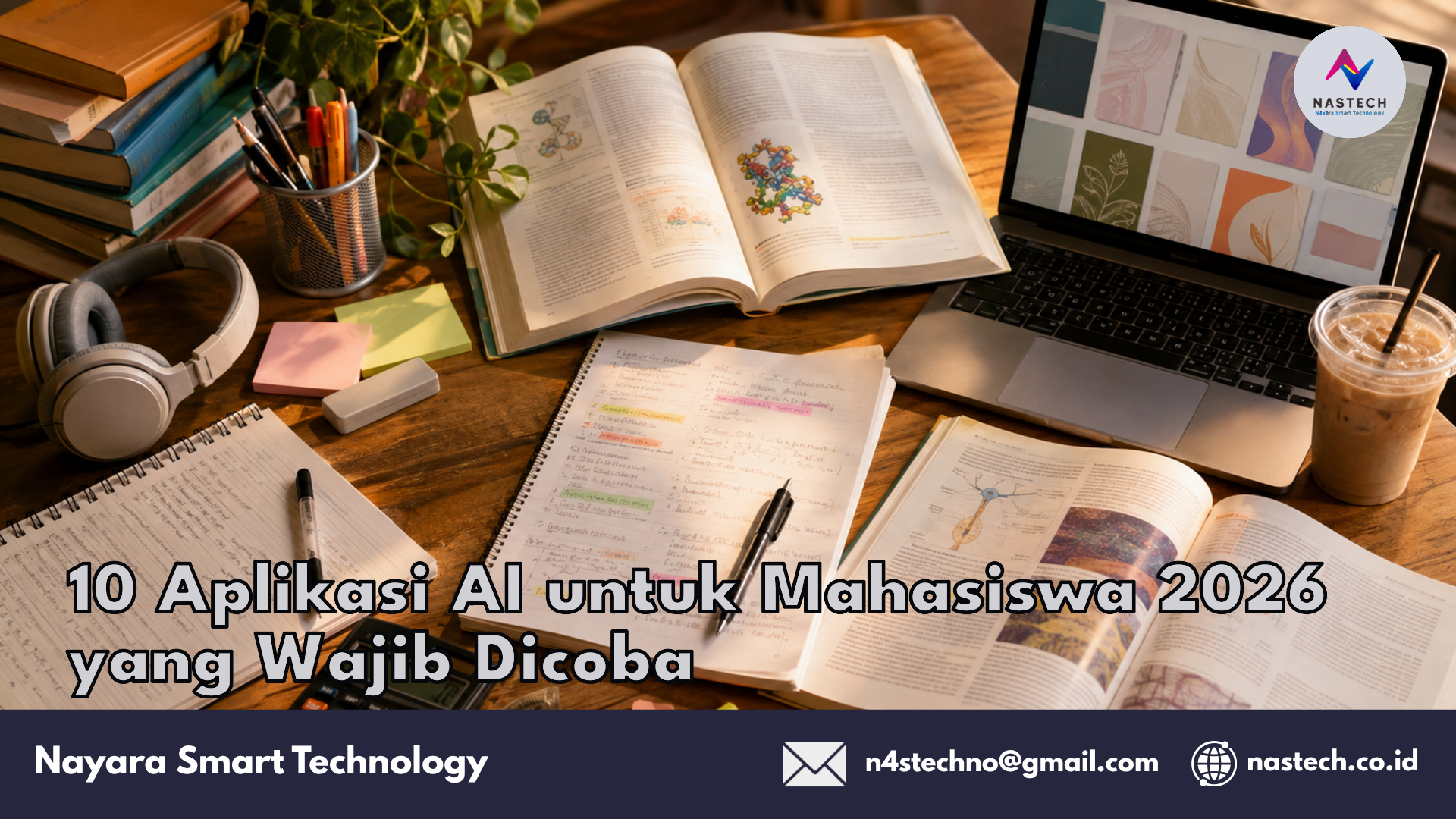 10 Aplikasi AI untuk Mahasiswa 2026 yang Wajib Dicoba