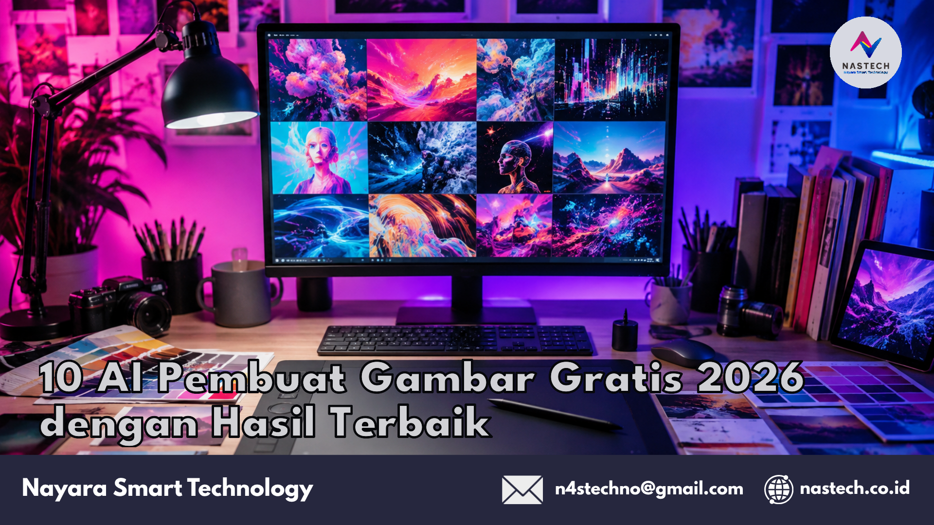 10 AI Pembuat Gambar Gratis 2026 dengan Hasil Terbaik